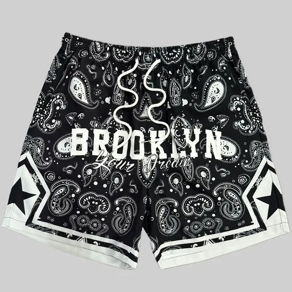 York Men'S Fashion - 여름 키즈 남성 브루클린 뉴욕 반바지