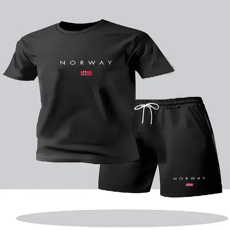 Mens Fashion Urban - 2026 신상 남성 캐주얼 반팔 반바지