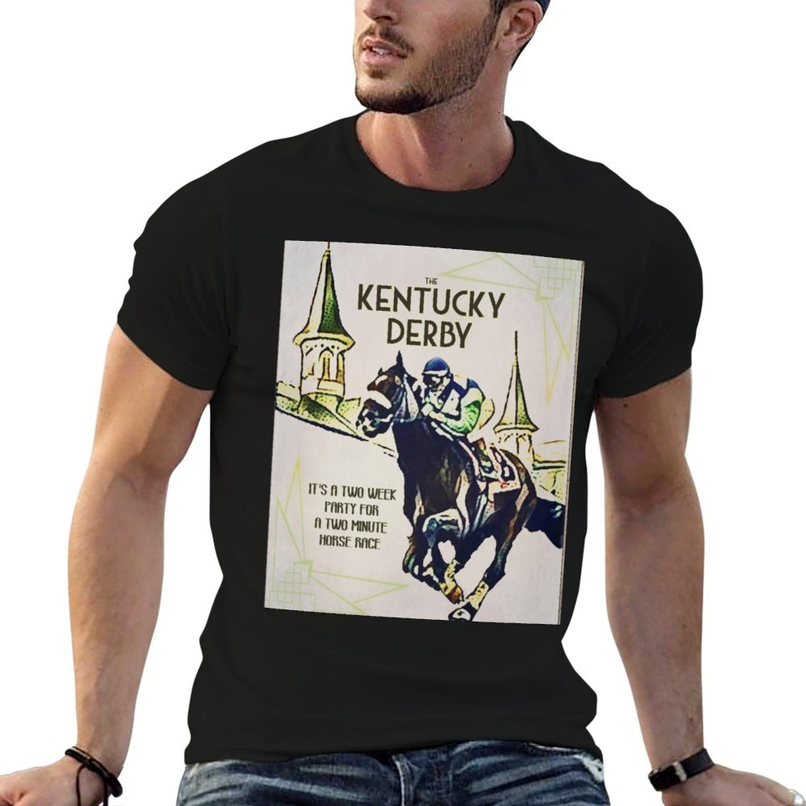 Men'S Fashion Kentucky Derby - 켄터키 더비 시즌이 다시 왔습니다! 티셔츠