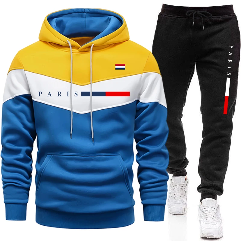 Paris Men'S Fashion - 도시 캐주얼 패션 후드티 스포츠웨어 파리
