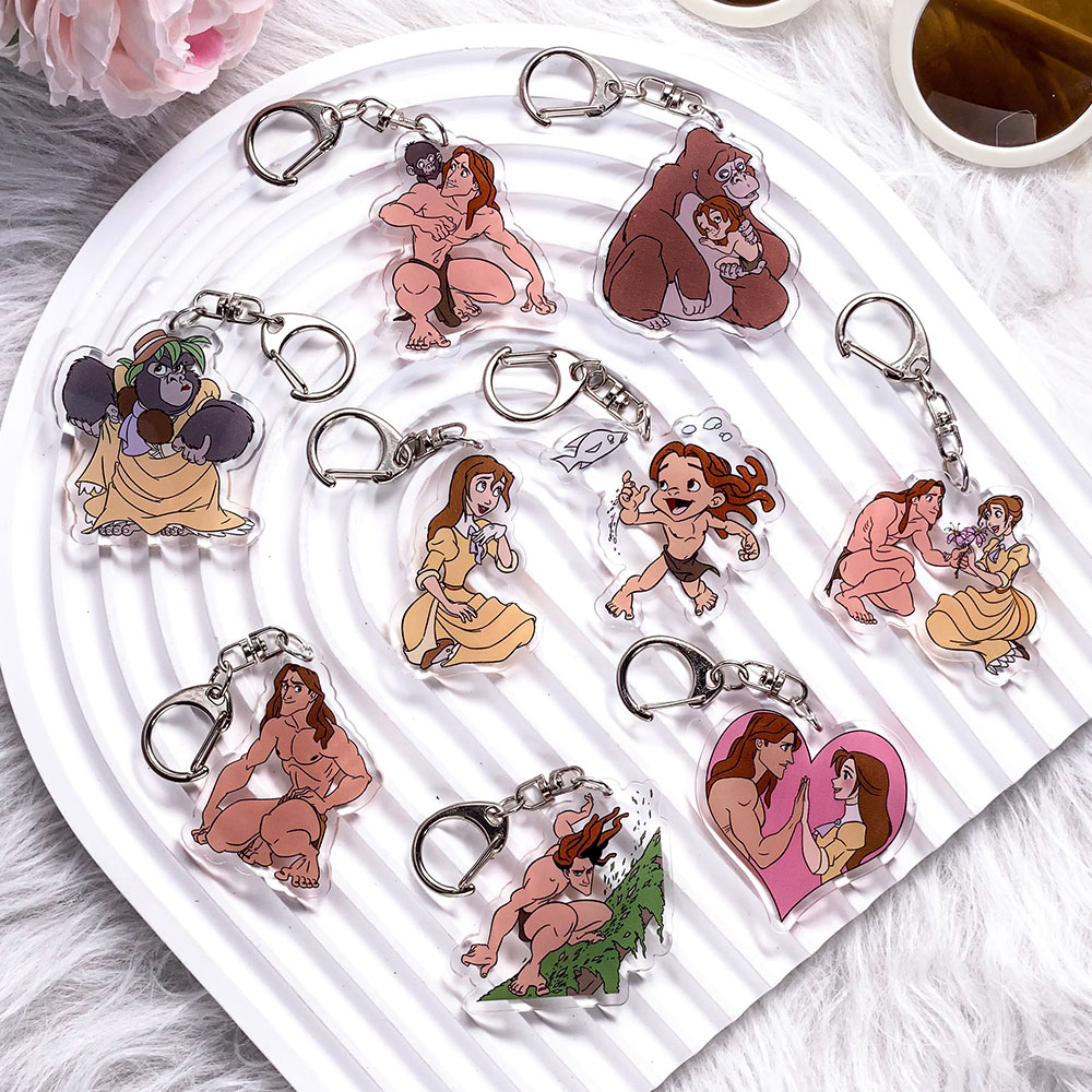 Mens Fashion Discord - 1/17Pcs 디즈니 타잔 원숭이 남자 아크릴