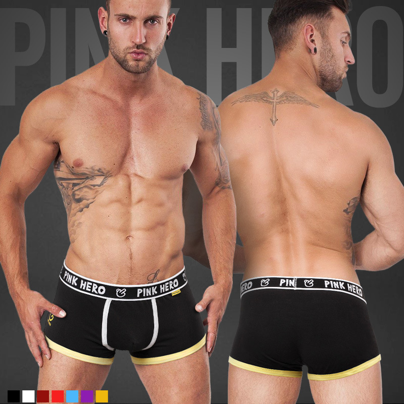 Men'S Fashion Underwear Brands - 핑크 영웅 브랜드 섹시한 남자 속옷