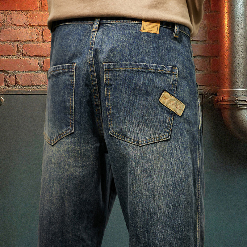 Men'S Fashion With Baggy Jeans - 신상 남성용 루즈 진 패션 아웃도어