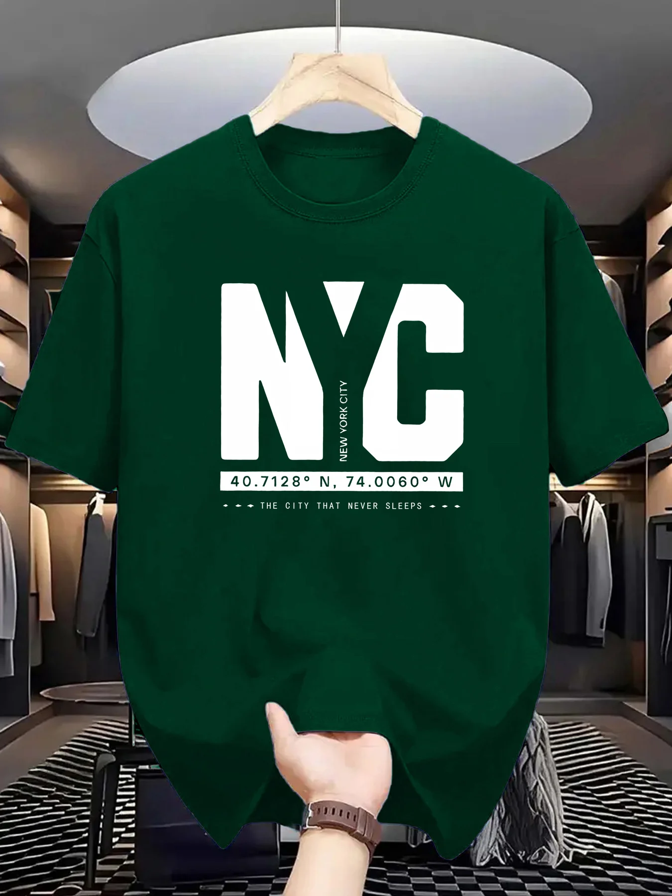 York Men'S Fashion - 남성 여름 패션 트렌드 캐주얼 루즈핏