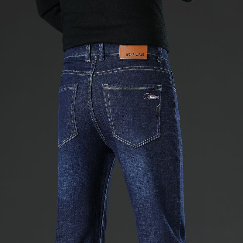 Men'S Fashion Grey Jeans - 새로운 스트레이트 남성 패션 그레이 블랙