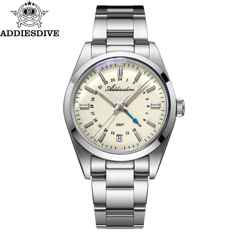Men'S Fashion Jewelry - ADDIESDIVE 핫 브랜드 36mm 럭셔리 GMT