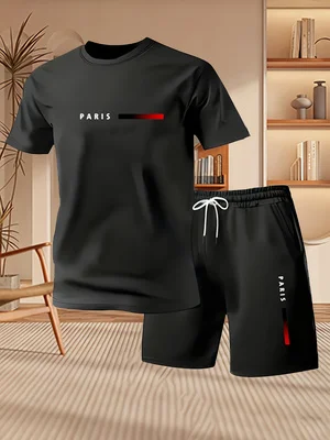 Paris Men'S Fashion - 2026 신상 트렌디 심플 파리 레터