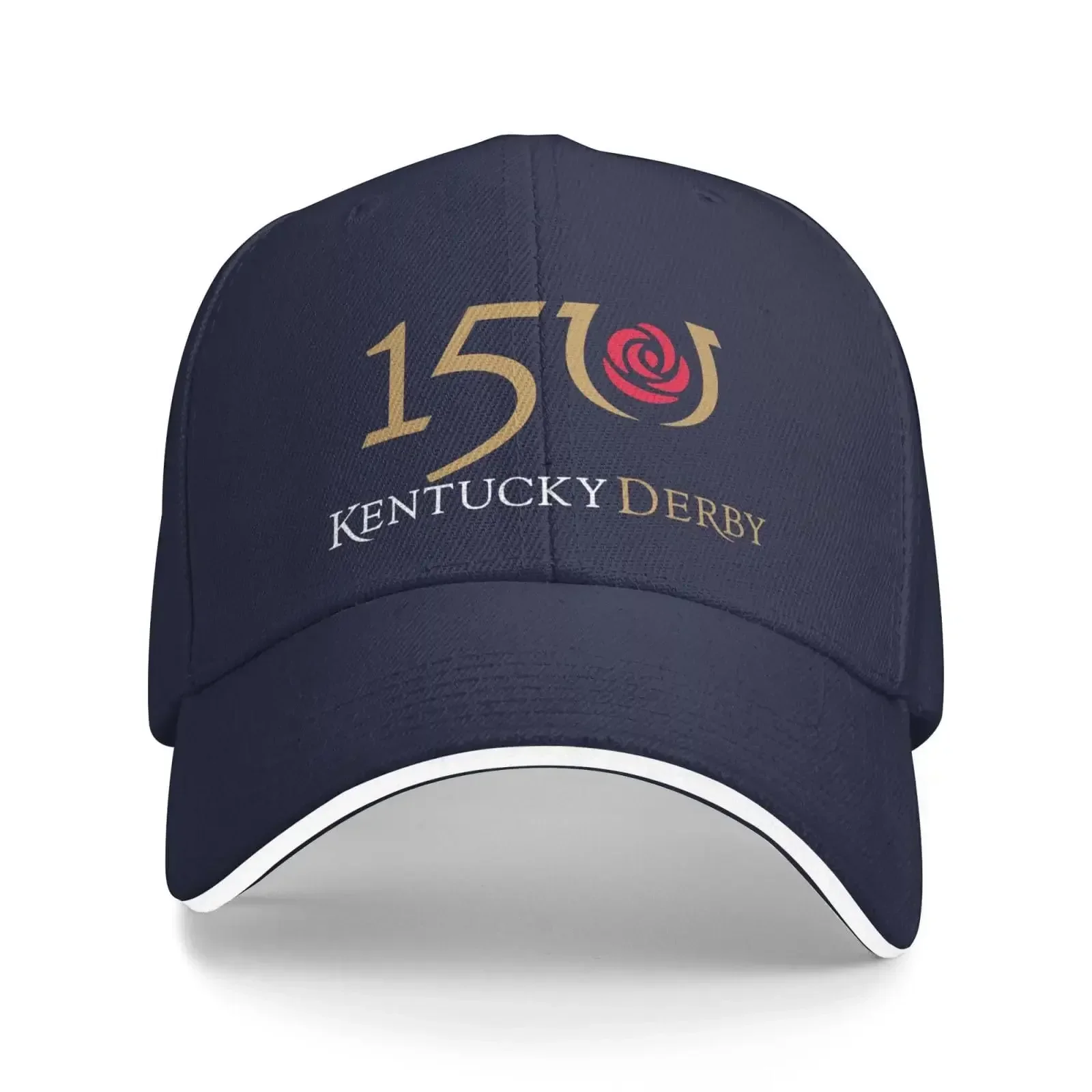 Men'S Fashion Kentucky Derby - 남성 여성을위한 조정 가능한 야구 모자