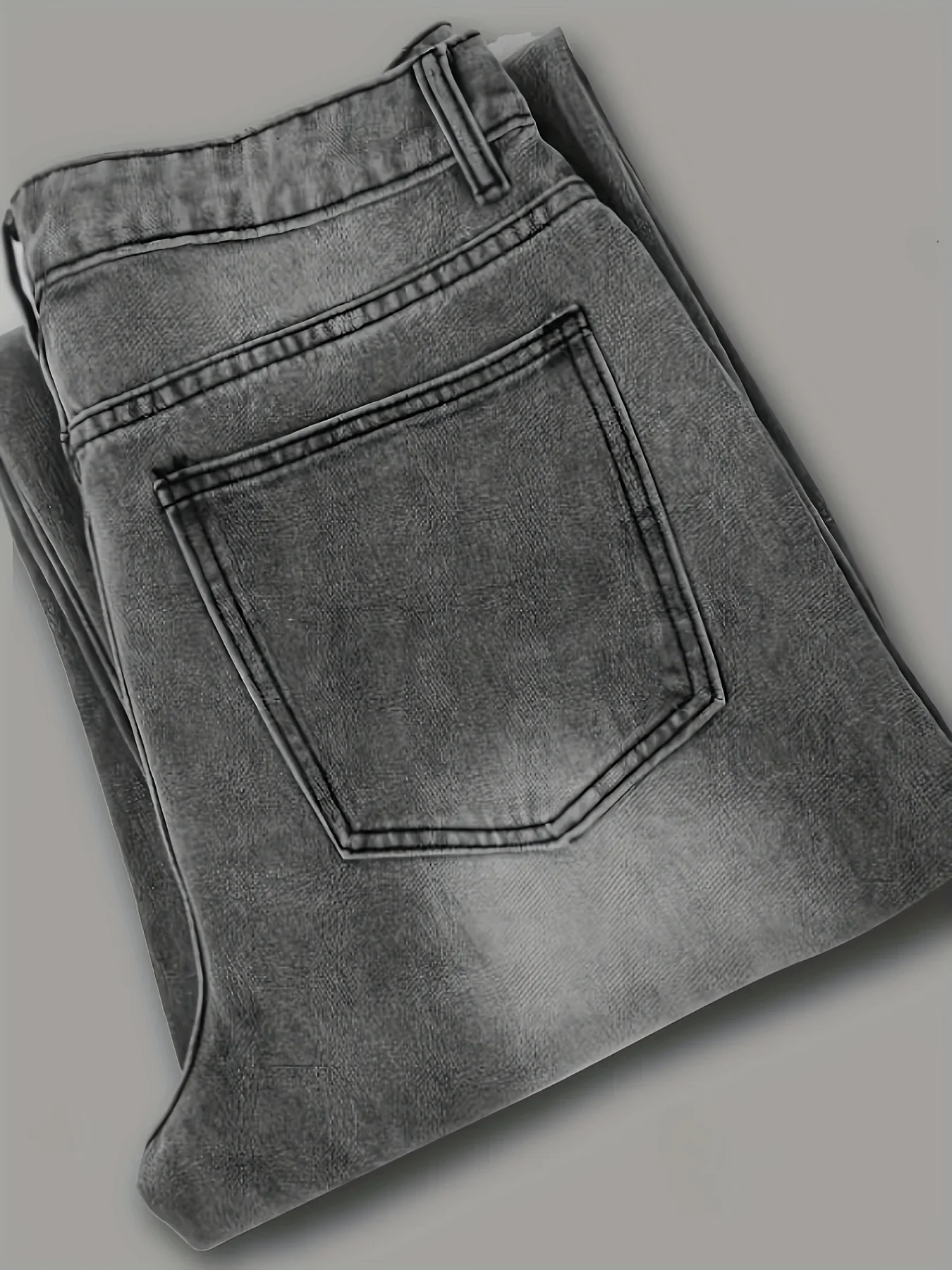 남성 패션 그레이 진 캐주얼 워싱 진, 사계절 편안함, - Men'S Fashion Grey Jeans 리뷰 및 가격