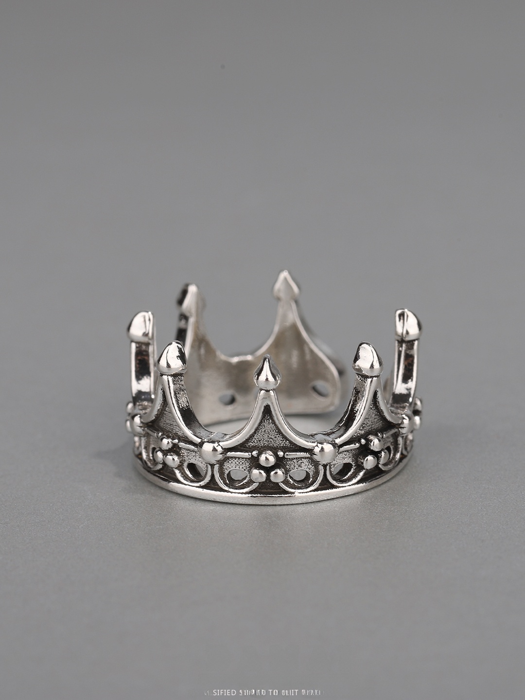 고딕 크라운 링 남성용 조절 가능한 오픈 디자인 개성있 - Men'S Fashion Rings 리뷰 및 가격