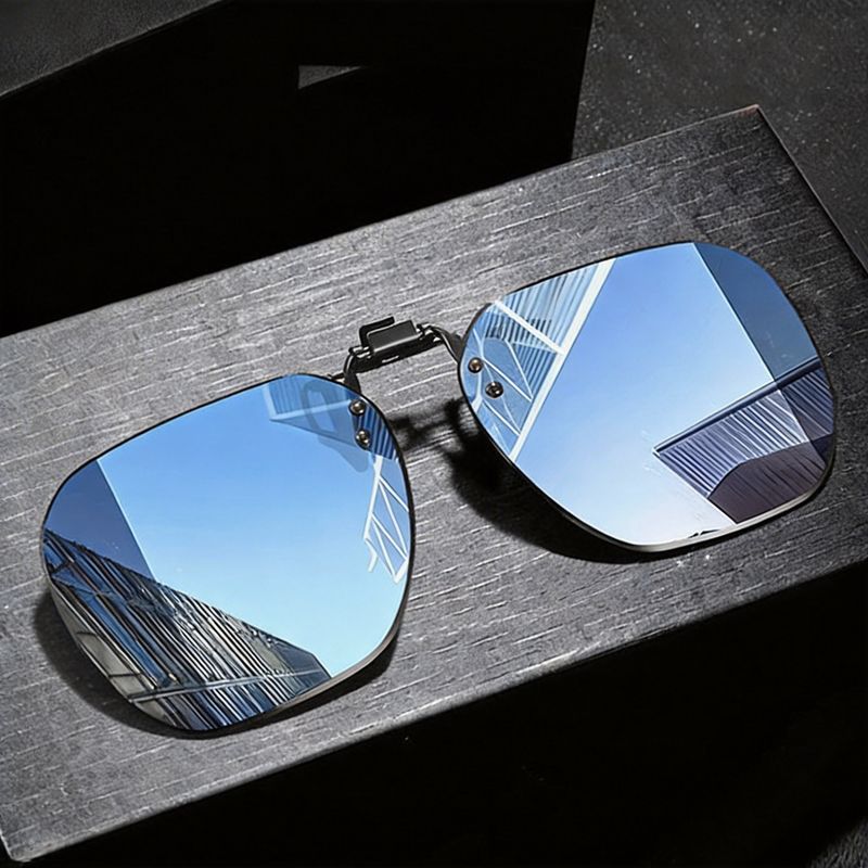 KLASSNUM 스퀘어 클립온 선글라스 남성 여성 무테 - Mens Fashion Discord 리뷰 및 가격