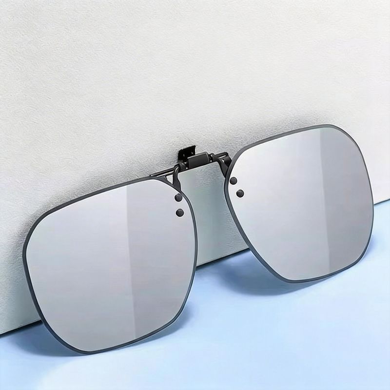KLASSNUM 스퀘어 클립온 선글라스 남성 여성 무테 - Mens Fashion Discord 리뷰 및 가격