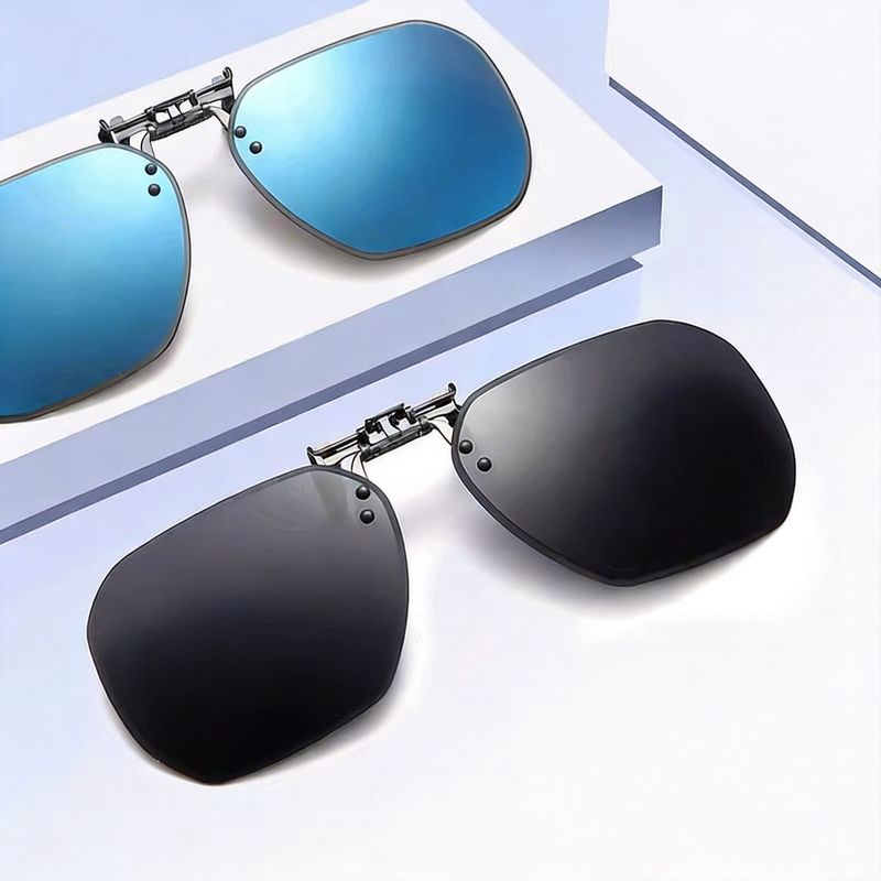 KLASSNUM 스퀘어 클립온 선글라스 남성 여성 무테 - Mens Fashion Discord 리뷰 및 가격