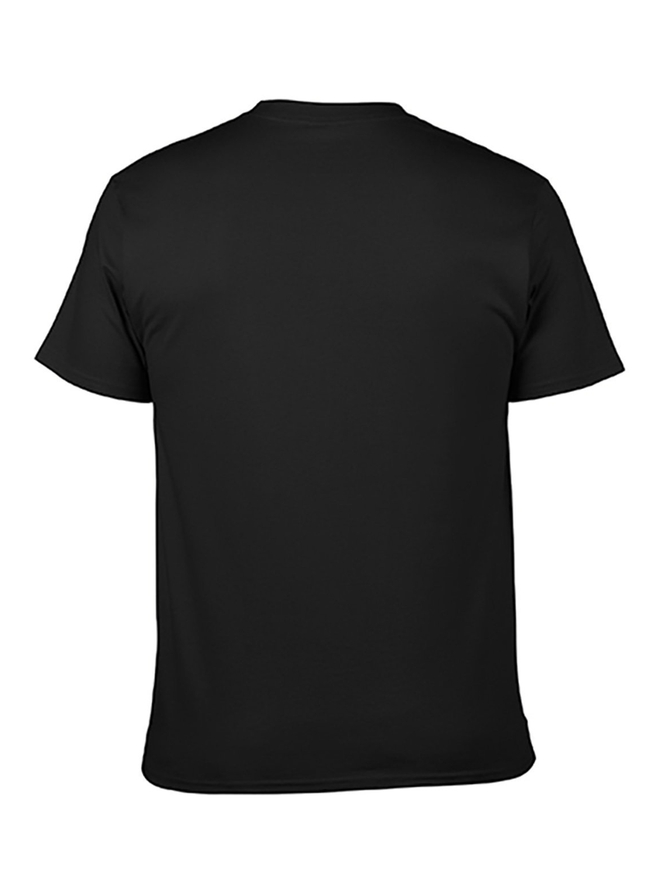 1Pc 남성용 인용문 쿠폰 프린트 블랙 티셔츠 크루넥  - Men'S Fashion Quotes 리뷰 및 가격