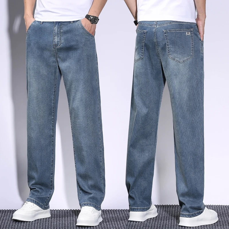 부드러운 남성 리오 셀 헐렁한 청바지 얇은 여름 통기성 - Men'S Fashion With Baggy Jeans 리뷰 및 가격
