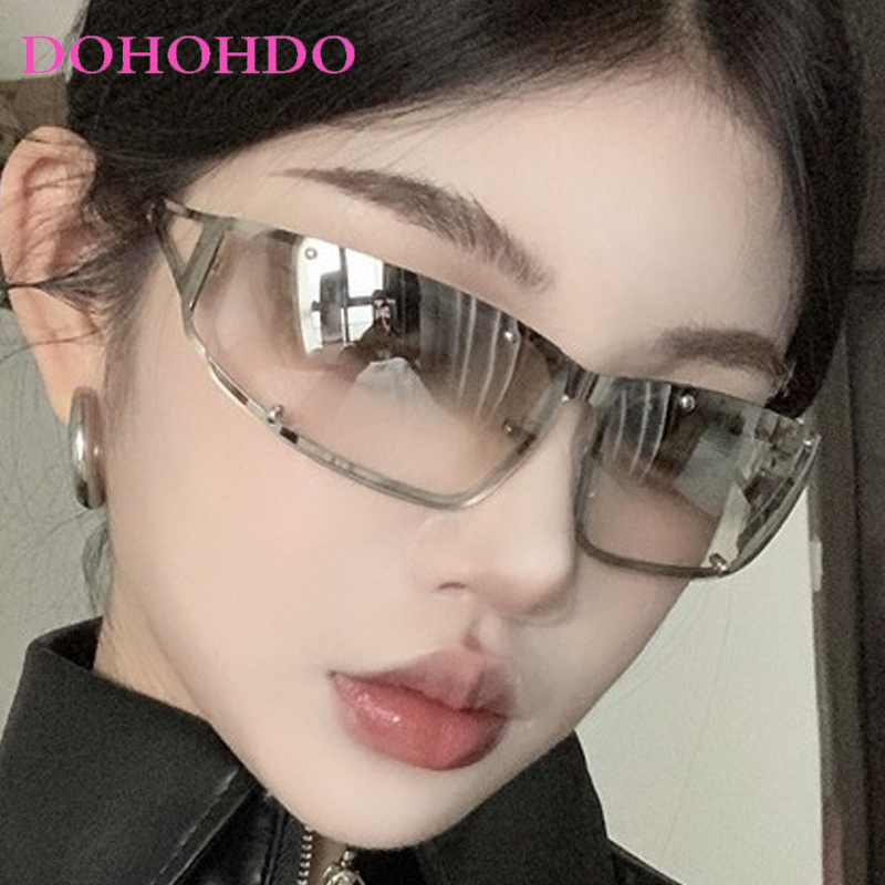 패션 메탈 프레임 속이 빈 선글라스 여성 남성 트렌드  - Men Fashion Photography 리뷰 및 가격