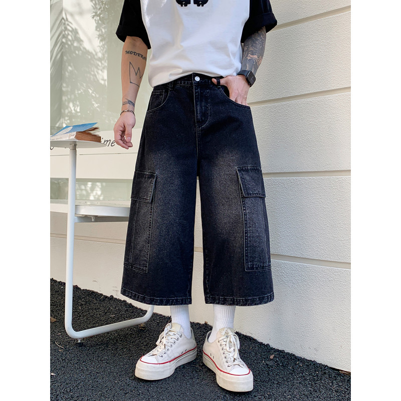 새로운 남성용 카고 반바지 여름 통기성 면 혼방 캐주얼 - Mens Fashion Urban 리뷰 및 가격