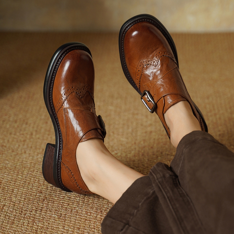 2027 여성을위한 새로운 버클 브로그 신발 빈티지 옥 - Oxford Shoes Brogue 리뷰 및 가격