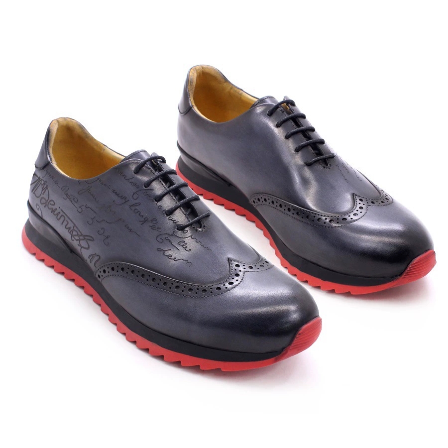 럭셔리 디자이너 남성 옥스포드 스니커즈 암소 정품 가죽 - Oxford Shoes Brogue 리뷰 및 가격
