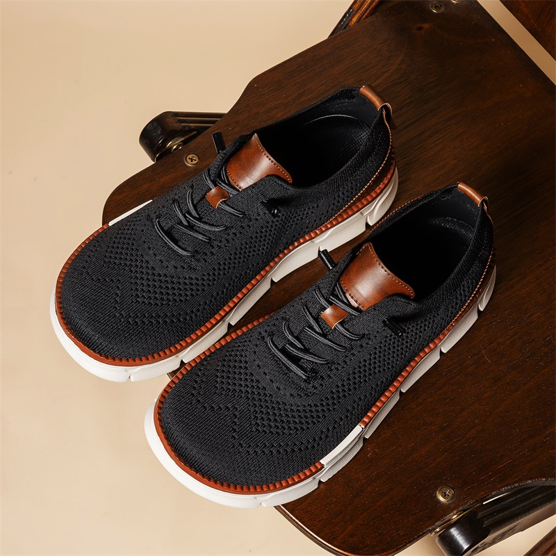 남성용 와이드 토 니트 드레스 슈즈 슬립온 통기성 메쉬 - Oxford Shoes Brogue 리뷰 및 가격