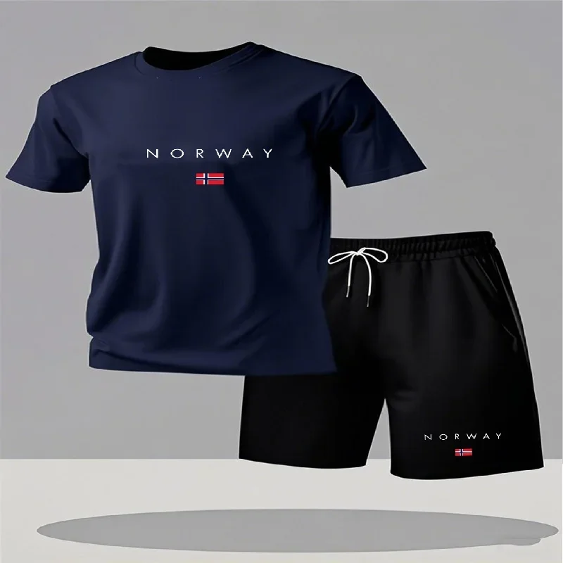 2026 신상 남성 캐주얼 반팔 반바지 투피스 세트 도 - Mens Fashion Urban 리뷰 및 가격