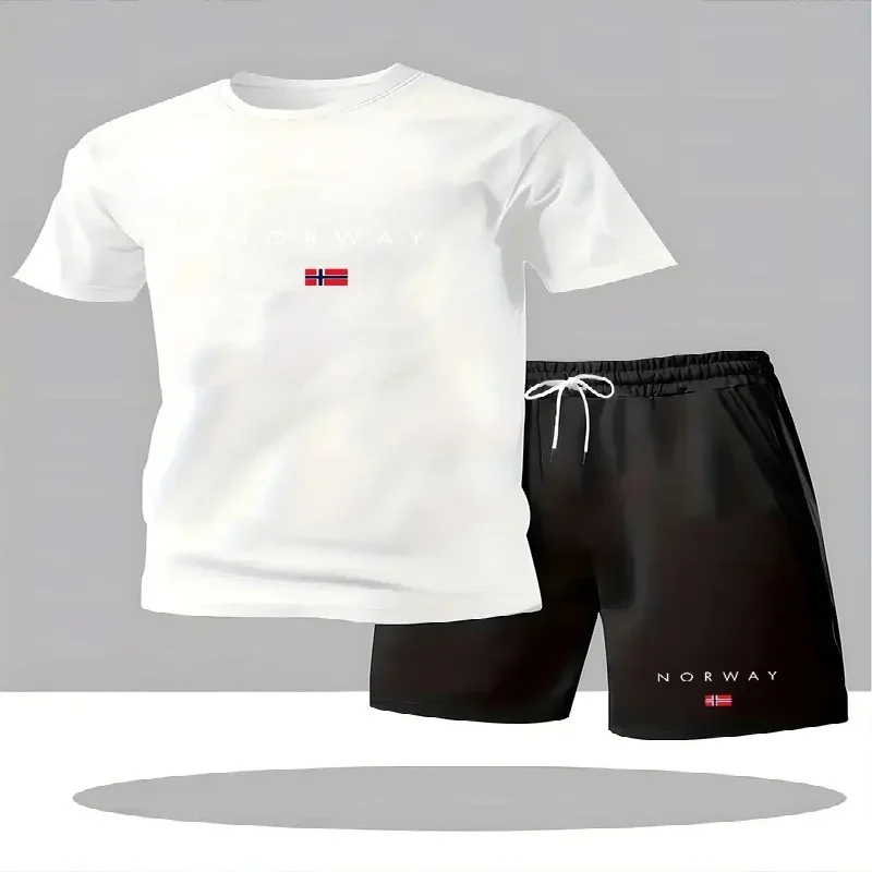 2026 신상 남성 캐주얼 반팔 반바지 투피스 세트 도 - Mens Fashion Urban 리뷰 및 가격