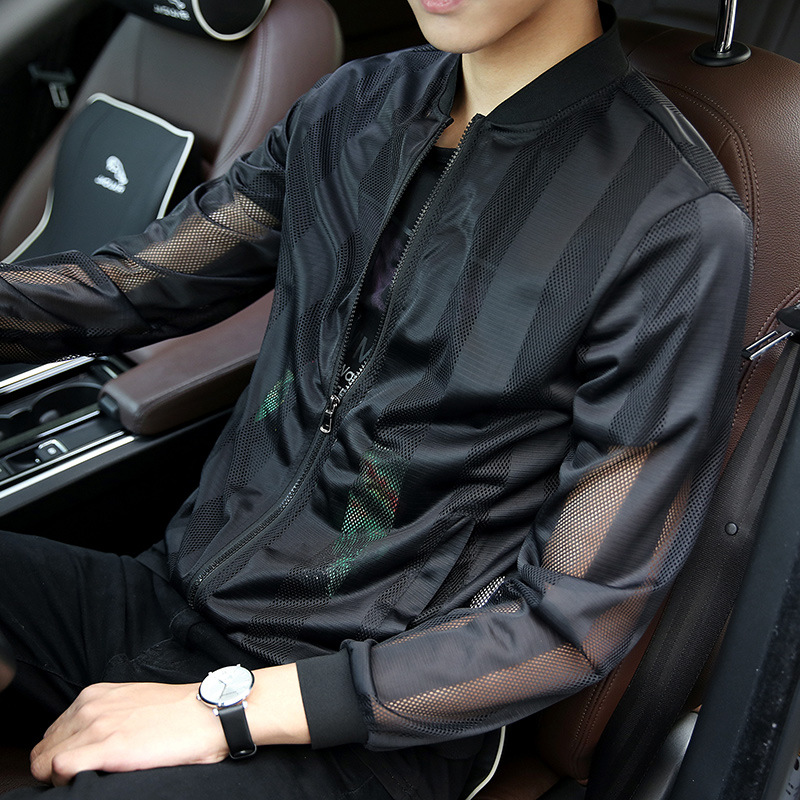 2025 여름 새로운 남성 메쉬 선 스크린 의류 초박형 - Mens Fashion Summer 2025 리뷰 및 가격
