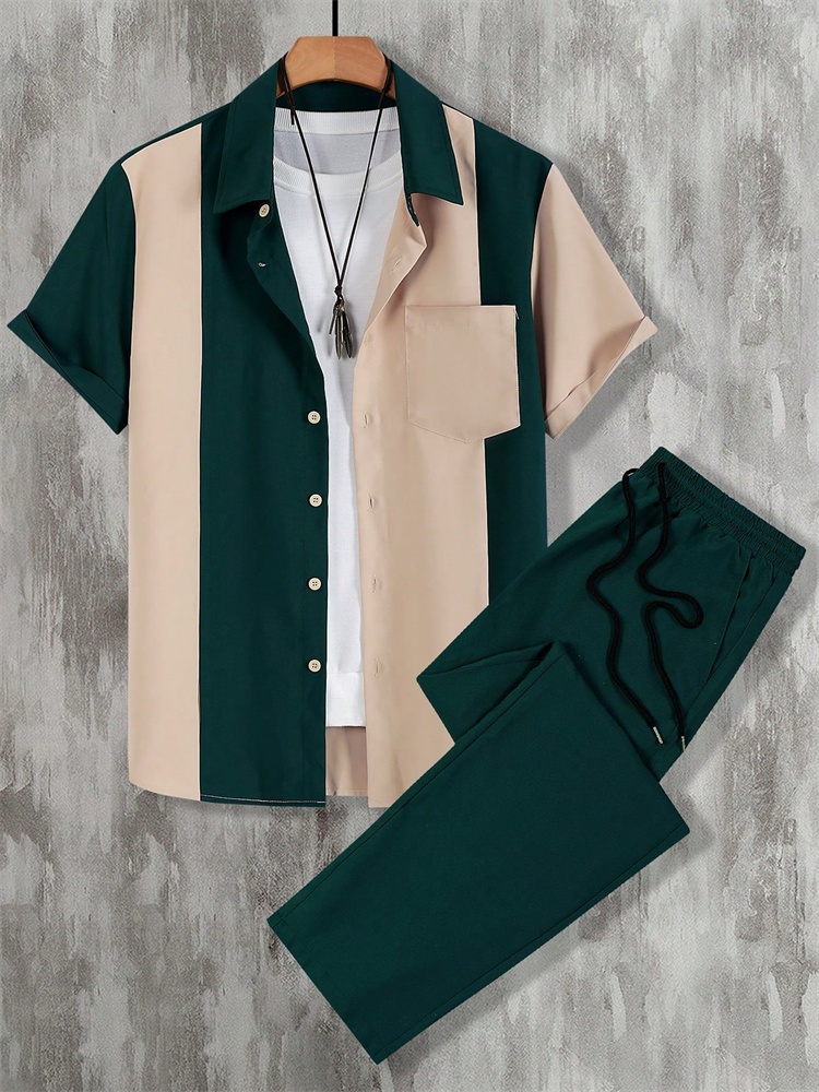 2025 가을 간단한 줄무늬 3D 인쇄 남성 가을 셔츠 - Mens Fashion Urban 리뷰 및 가격