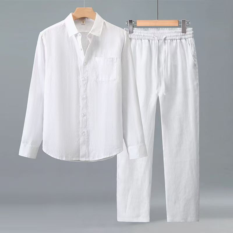 (셔츠+바지) 2026 여름 남성 패션 클래식 셔츠 남 - Mens Fashion Casual 2026 리뷰 및 가격
