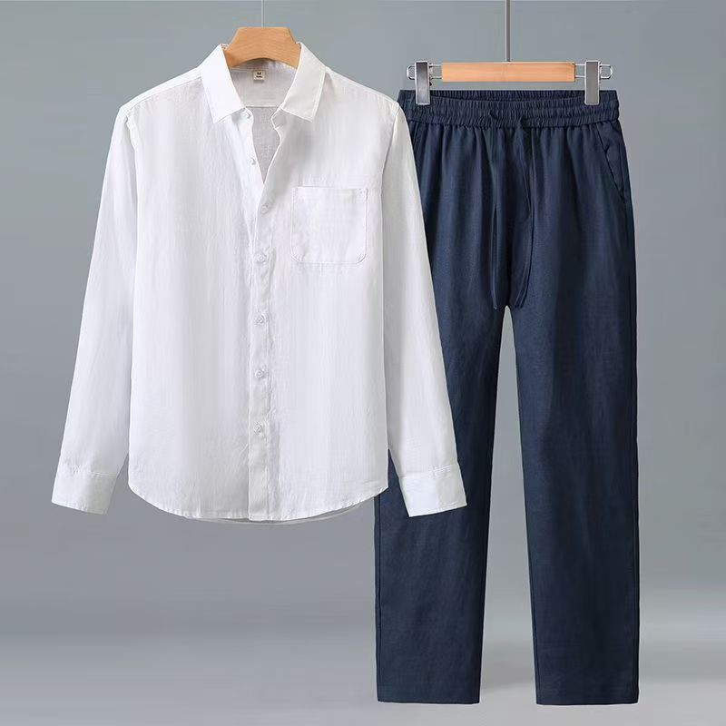 (셔츠+바지) 2026 여름 남성 패션 클래식 셔츠 남 - Mens Fashion Casual 2026 리뷰 및 가격