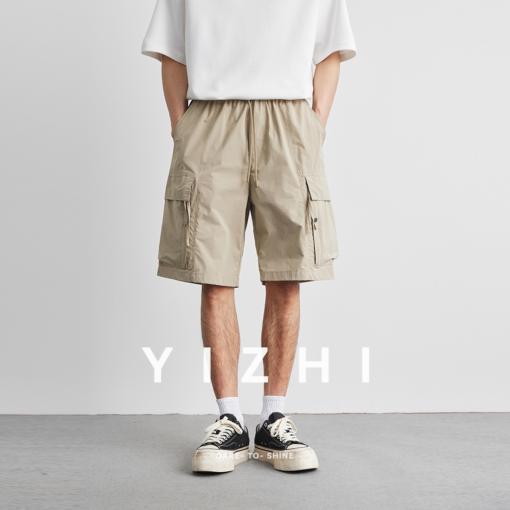 여름 솔리드 컬러 작업 포켓 바지 2025 새로운 패션 - Mens Fashion Summer 2025 리뷰 및 가격