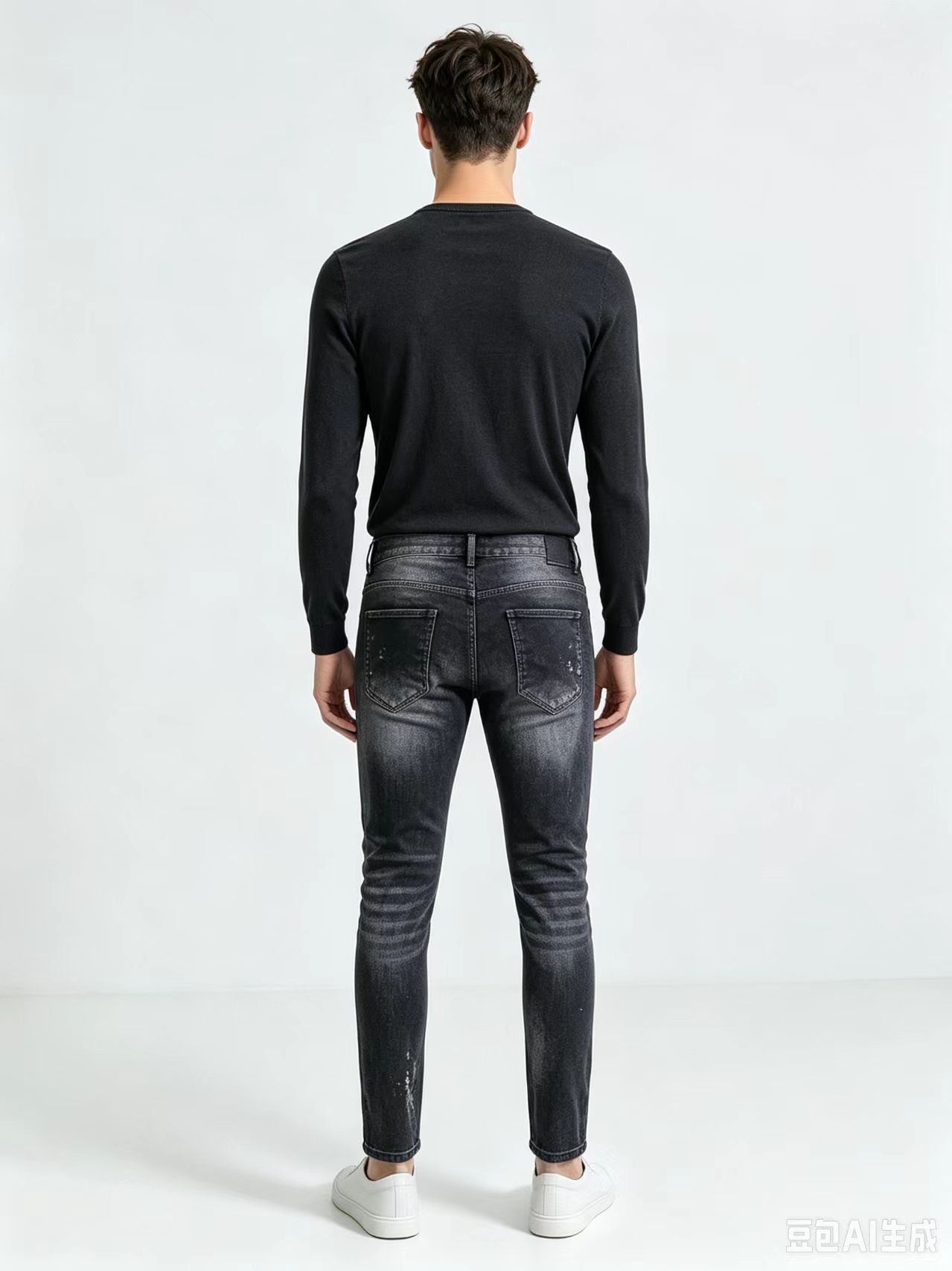 남성용 하이 스트리트 힙합 그래피티 스크래치 워시 엘라 - Men'S Fashion Grey Jeans 리뷰 및 가격