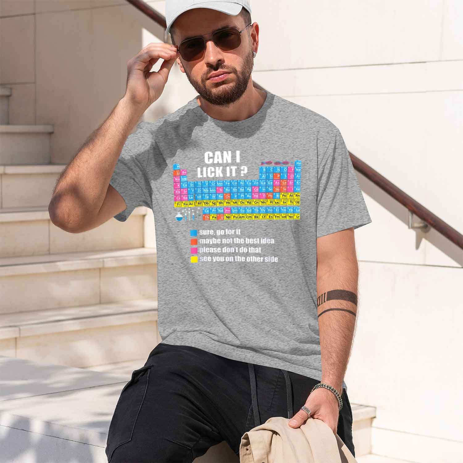 이런 말을 할 수 있을까? 주기율표, 재미있는 티셔츠, - Men'S Fashion Lk 리뷰 및 가격