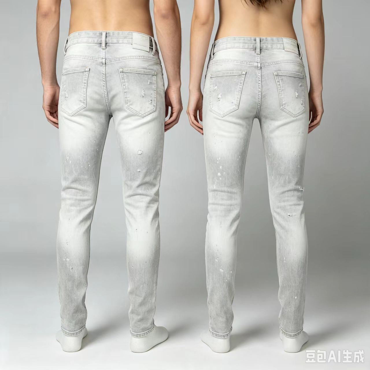Y2K 디자이너 패션 새로운 남성용 청바지 워싱 레트로 - Men'S Fashion Grey Jeans 리뷰 및 가격
