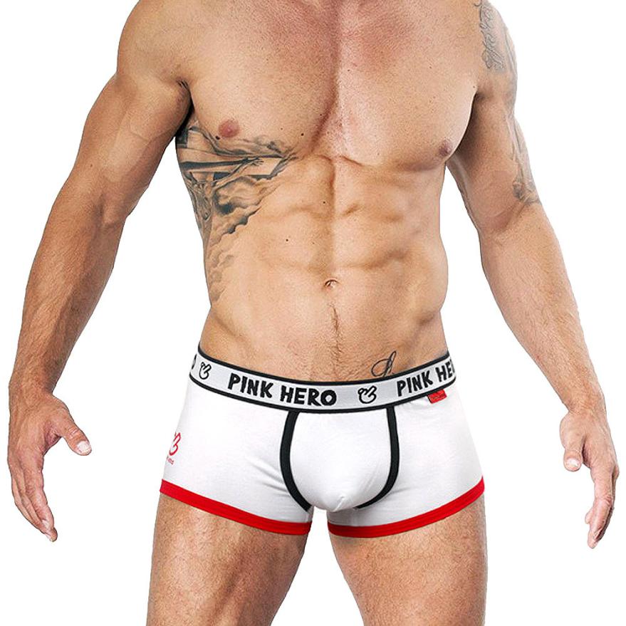 핑크 영웅 브랜드 섹시한 남자 속옷 복서 남자 면화 팬 - Men'S Fashion Underwear Brands 리뷰 및 가격