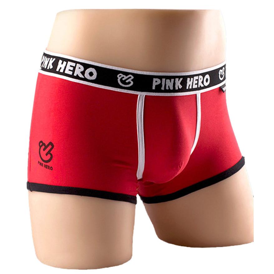 핑크 영웅 브랜드 섹시한 남자 속옷 복서 남자 면화 팬 - Men'S Fashion Underwear Brands 리뷰 및 가격