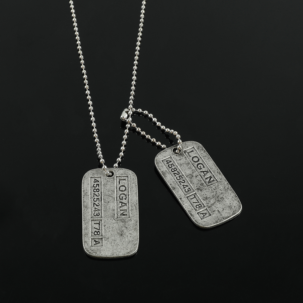 엑스맨 울버린 밀리터리 카드 목걸이 - 영화 팬들을 위 - Men'S Fashion Jewelry 리뷰 및 가격