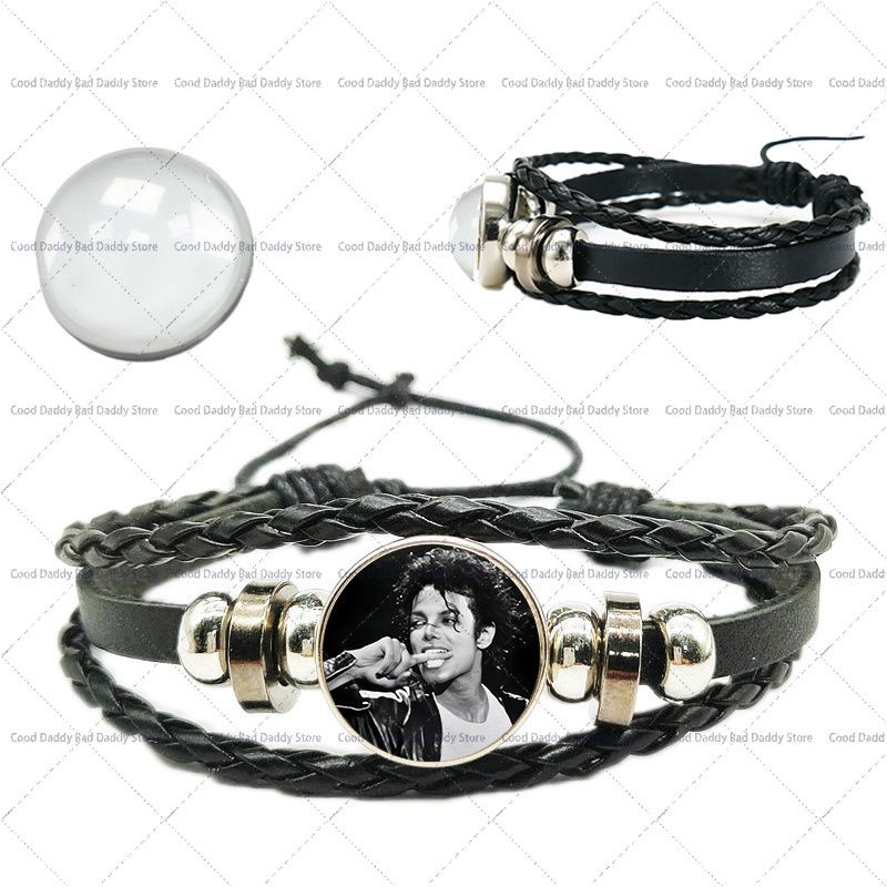 마이클 잭슨 남녀공용 수공예 로프 팔찌, 슈퍼스타 MJ - Men'S Fashion Jewelry 리뷰 및 가격