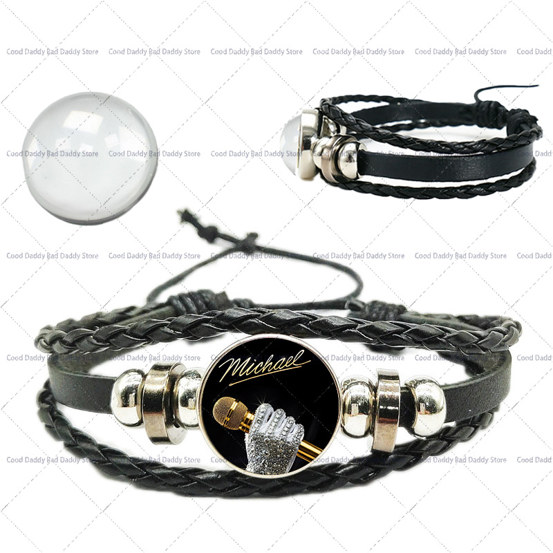 마이클 잭슨 남녀공용 수공예 로프 팔찌, 슈퍼스타 MJ - Men'S Fashion Jewelry 리뷰 및 가격