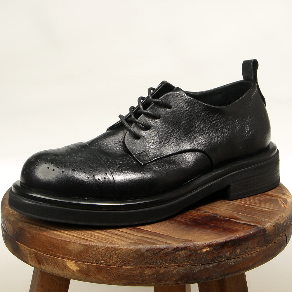 최고 품질 정품 가죽 남성 Brogues 옥스포드 복고 - Oxford Shoes Brogue 리뷰 및 가격