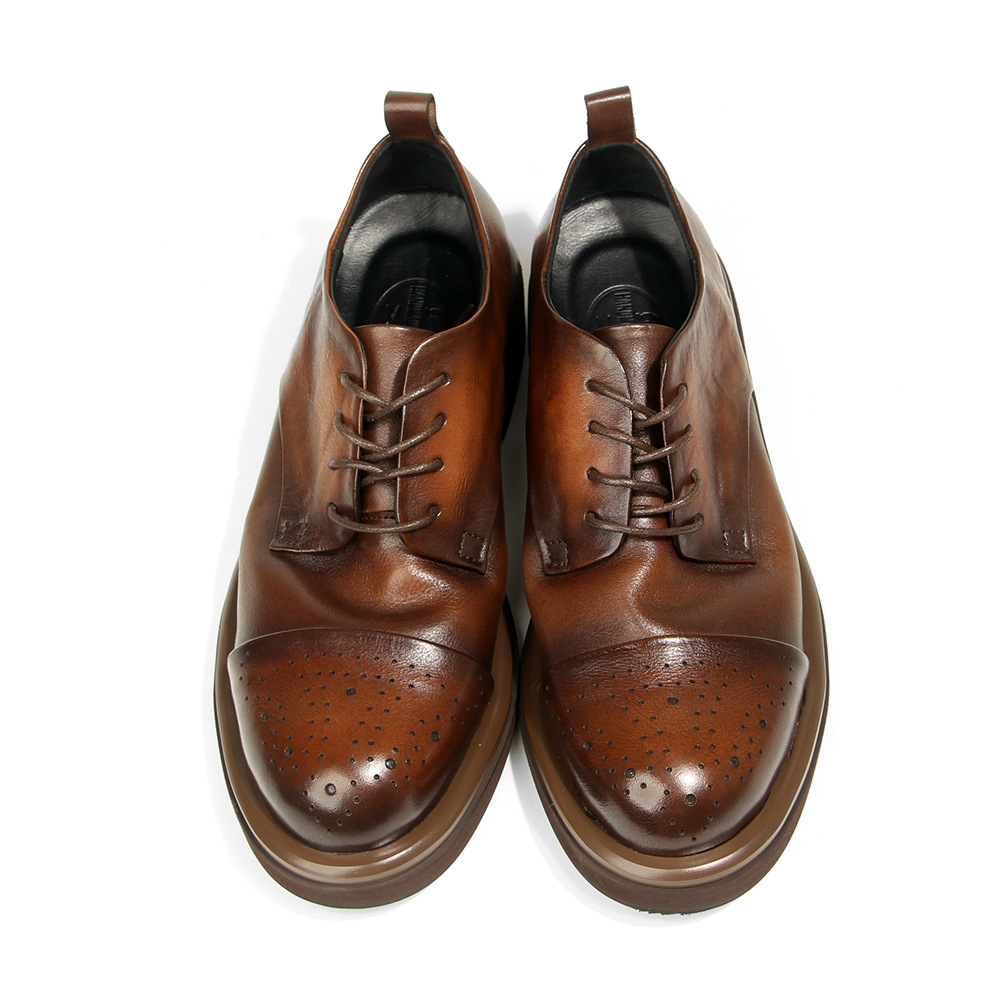 최고 품질 정품 가죽 남성 Brogues 옥스포드 복고 - Oxford Shoes Brogue 리뷰 및 가격