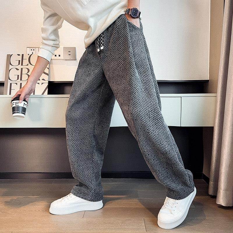 2026 남성용 멋진 캐주얼 바지 가을 한국 스타일 하 - Mens Fashion Dark Grey Pants 리뷰 및 가격