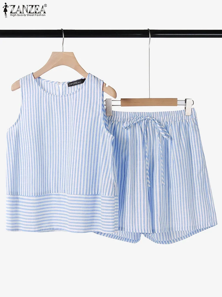 ZANZEA 여름 여성 짧은 정장 민소매 탱크 복장 2 - Mens Fashion Summer 2025 리뷰 및 가격