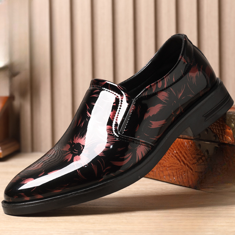 202 남성용 새 가죽 신발 꽃무늬 남성 정장 구두 럭 - Oxford Shoes Brogue 리뷰 및 가격