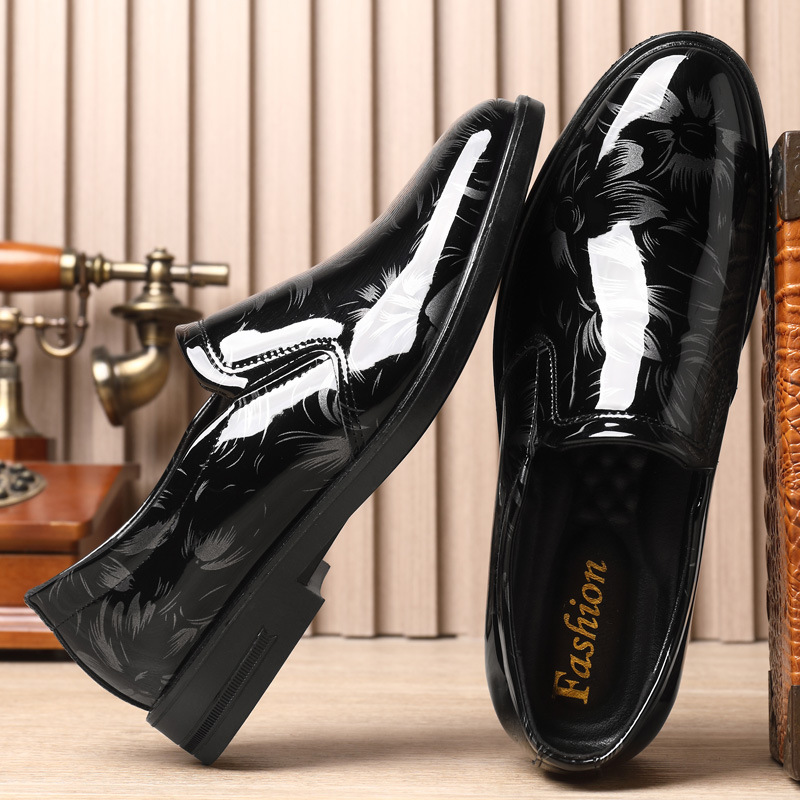 202 남성용 새 가죽 신발 꽃무늬 남성 정장 구두 럭 - Oxford Shoes Brogue 리뷰 및 가격