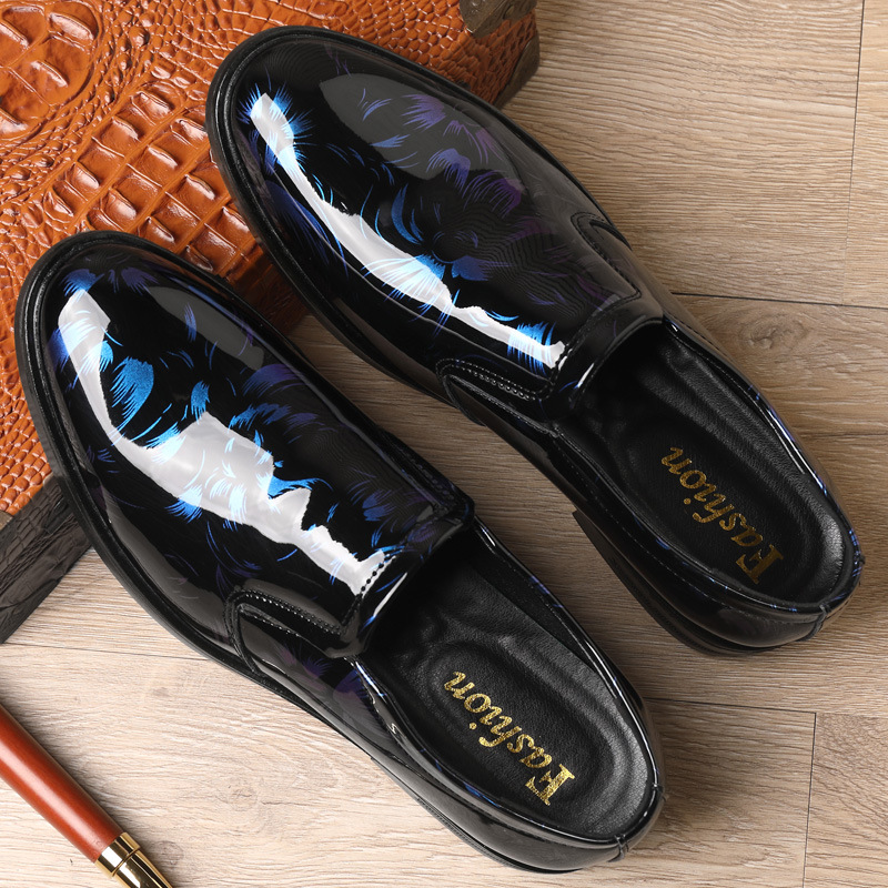 202 남성용 새 가죽 신발 꽃무늬 남성 정장 구두 럭 - Oxford Shoes Brogue 리뷰 및 가격