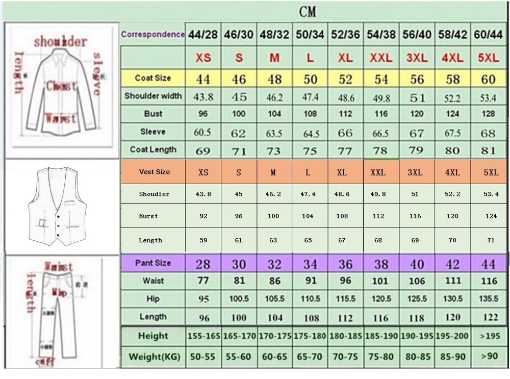 맞춤형 남성용 2피스 패션 정장 레저 비즈니스 웨딩 세 - Mens Fashion Trajes 리뷰 및 가격
