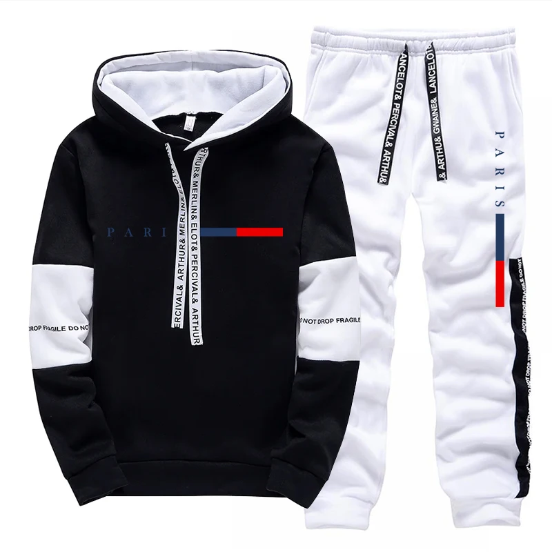 남성 세트/후드티/바지 파리 패션 가을 겨울 캐주얼 스 - Paris Men'S Fashion 리뷰 및 가격