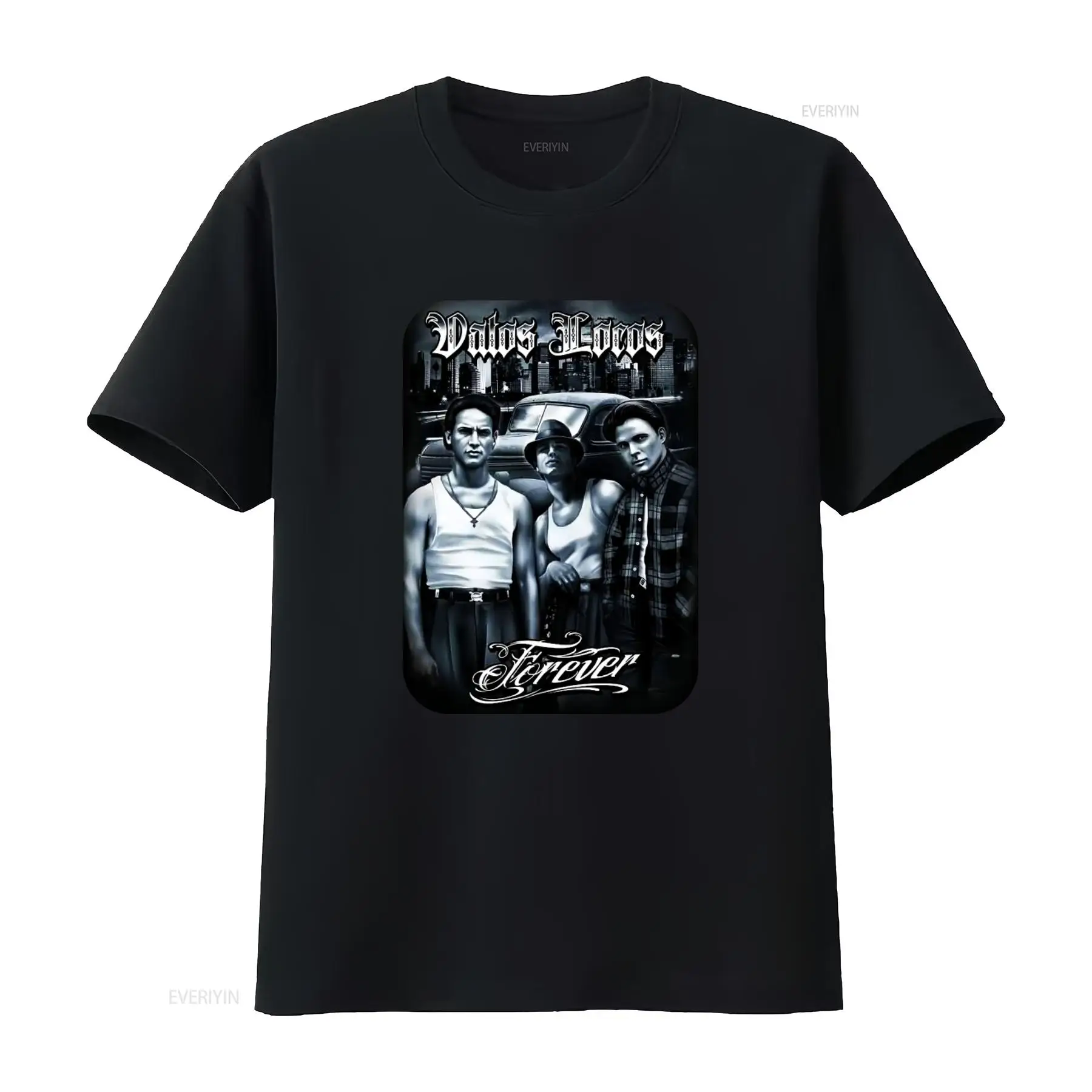 Vatos Locos Forever Mens 헤비급 티 - Mens Fashion Urban 리뷰 및 가격
