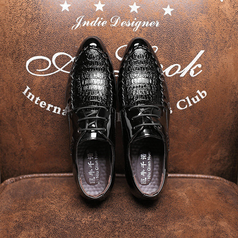 남성용 레이스업 가죽 신발, 웨딩 파티 신발, 비즈니스 - Oxford Shoes Brogue 리뷰 및 가격
